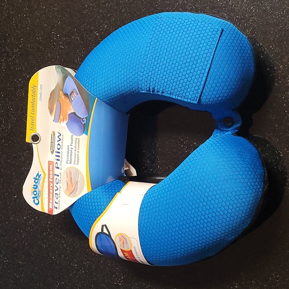 Travel Pillow w/ Sleep Mask